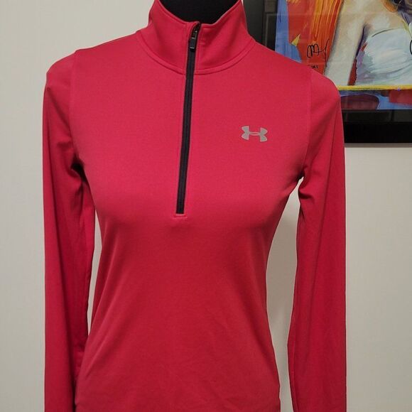 Under Armour Heat Gear 3/4 Zip Pull Over - Picture 1 of 7